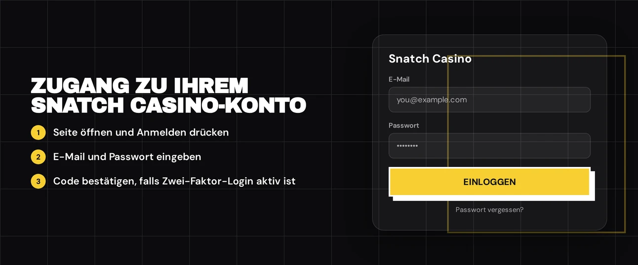 Konto in drei Schritten öffnen