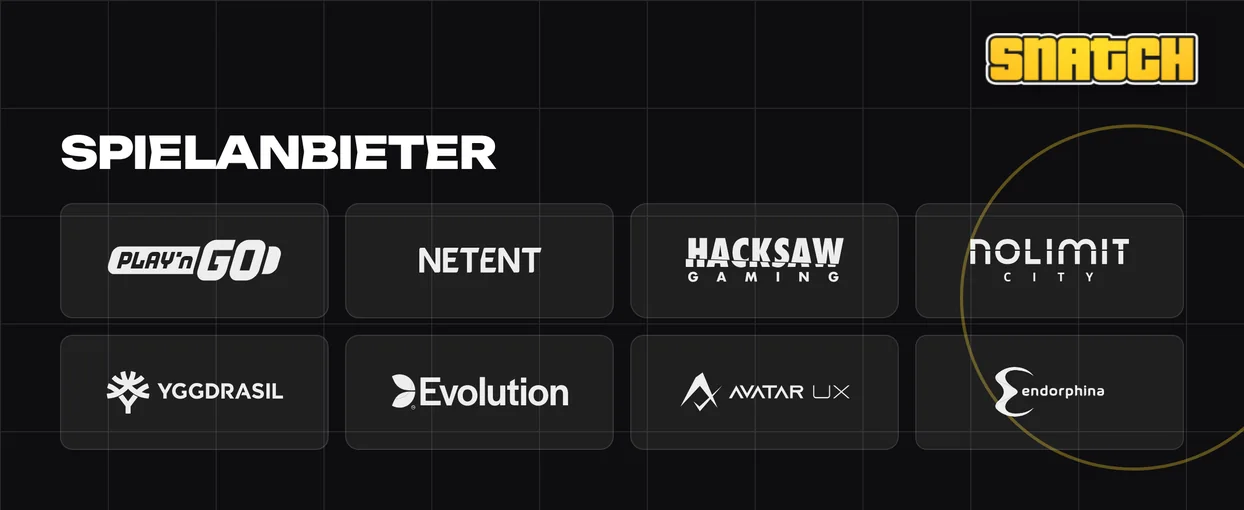 Spielanbieter-Logos ansehen