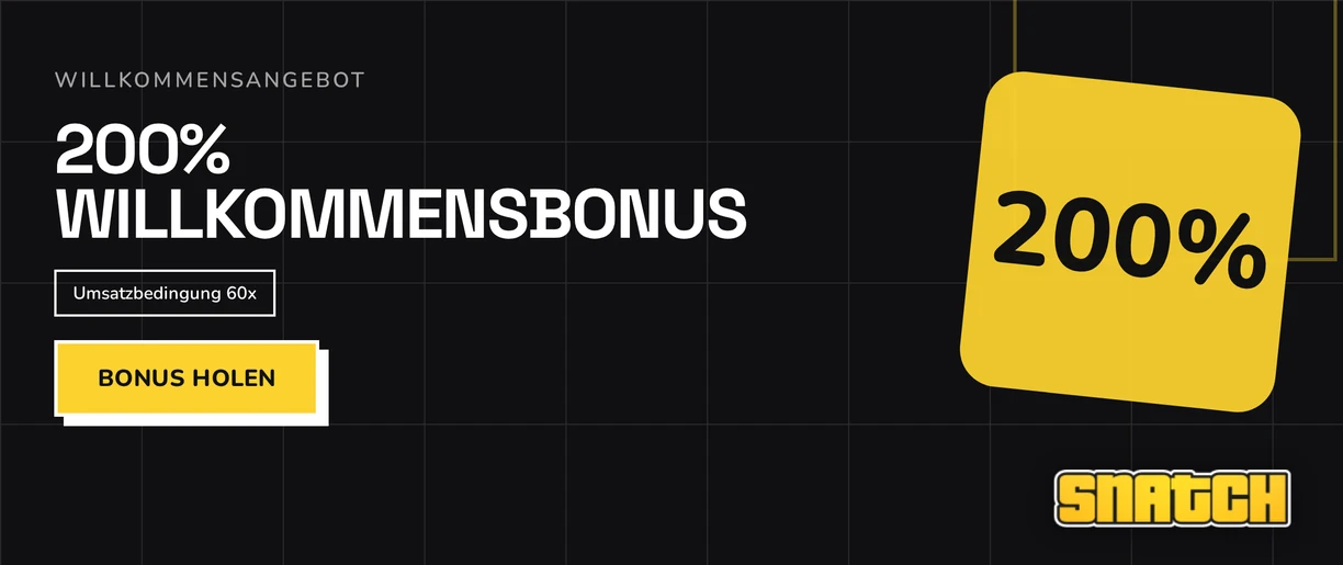 Hole 200%-Willkommensbonus dir.